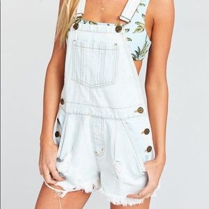 Show me your mumu Georgia overalls size 10 NWT